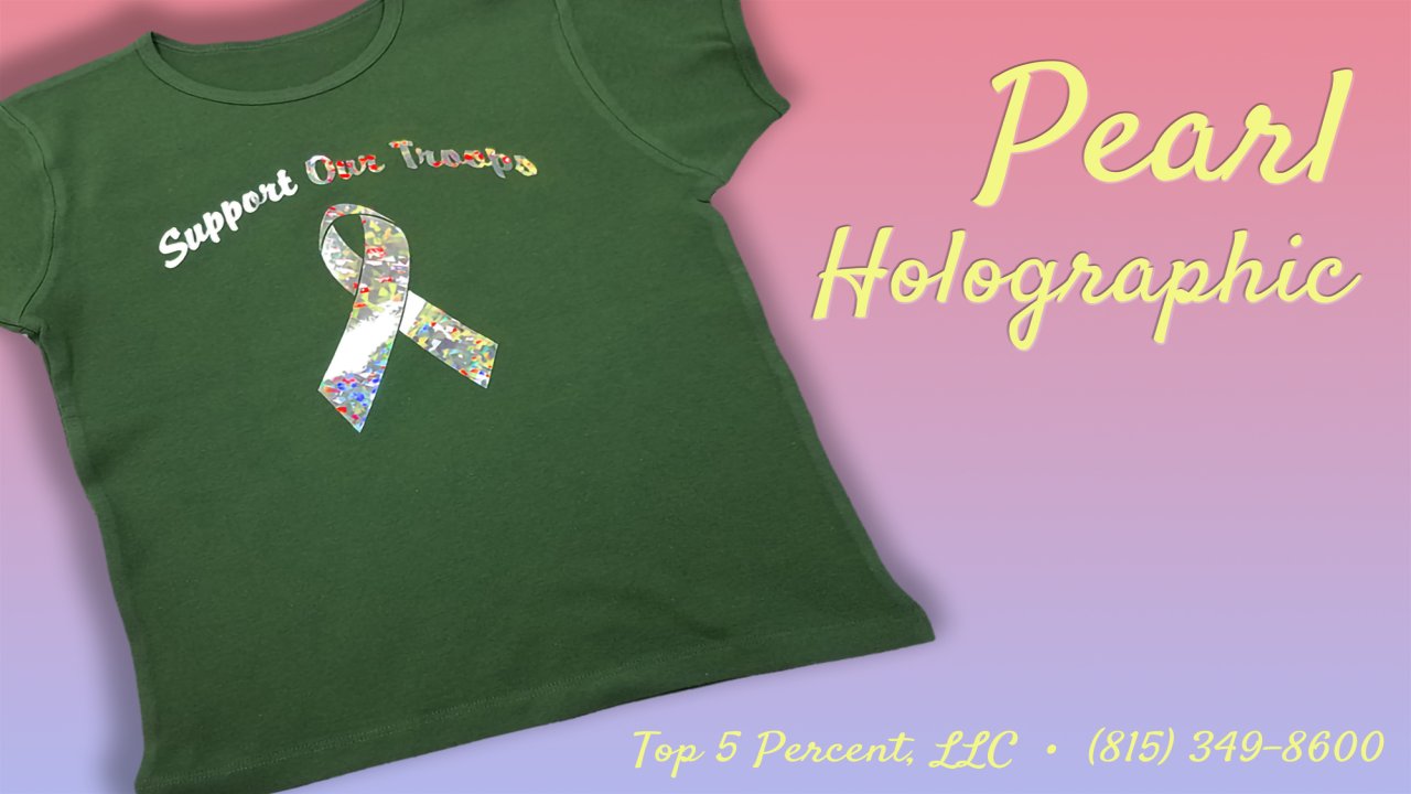 Premium holographic shirts from Top 5 Percent in Joliet Illinois