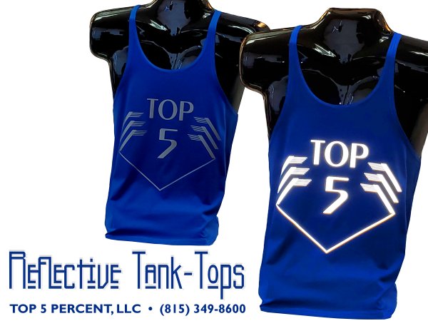 Custom reflective shirts and apparel in Joliet Illinois