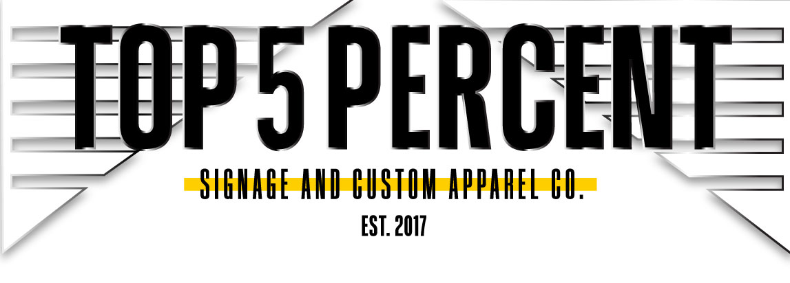 Contact Top 5 Percent, veteran-owned custom print shop at 121 Springfield Avenue in Joliet, IL