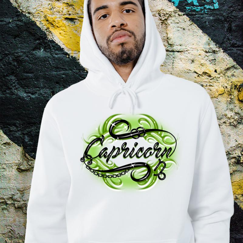 Men's Capricorn Zodiac Hoodie