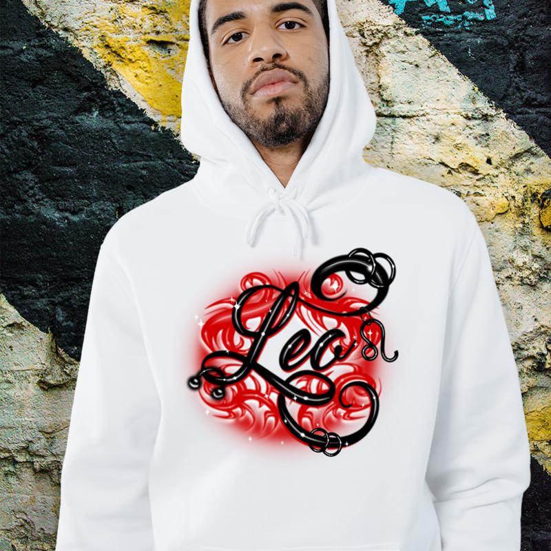 Men's Leo Zodiac Hoodie