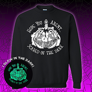 Halloween Glow In The Dark Pumpkin Sweatshirt — view 2