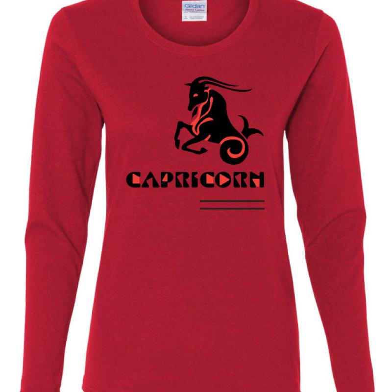 Ladies Capricorn Zodiac Shirt