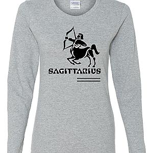 Ladies Sagittarius Zodiac Shirt — view 1