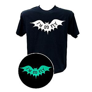 Halloween Glow In The Dark Bat Shirts — view 1
