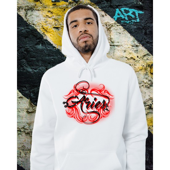 Men's Aries Zodiac Hoodie