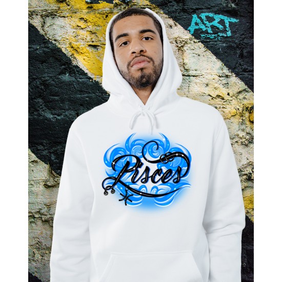 Men's Pisces Zodiac Hoodie