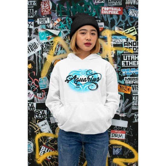 Women's Aquarius Zodiac Hoodie
