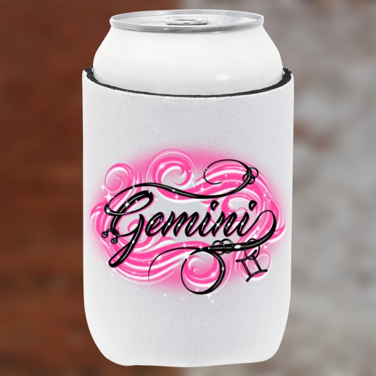 Gemini Koozie Can Holder