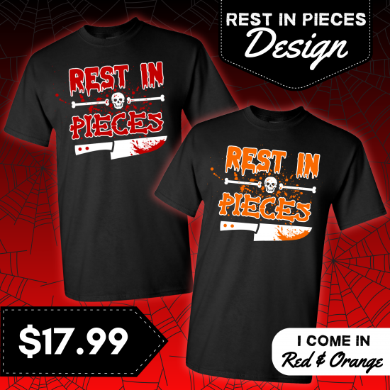 Halloween 'Rest In Pieces' T-Shirt