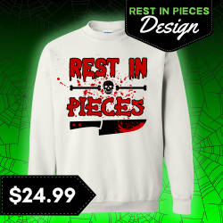 Halloween 'Rest In Pieces' Sweatshirt