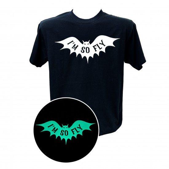 Halloween Glow In The Dark Bat Shirts