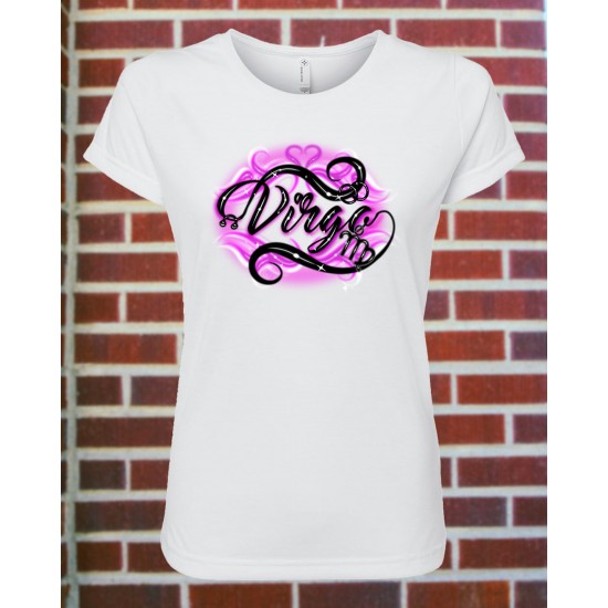 Women's Virgo Zodiac Fitted T-Shirt